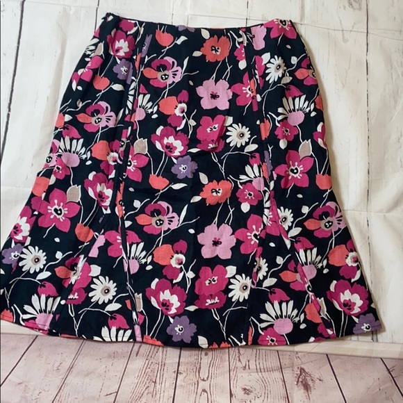 Deane &white linen skirt size S - B0118 - Picture 1 of 6